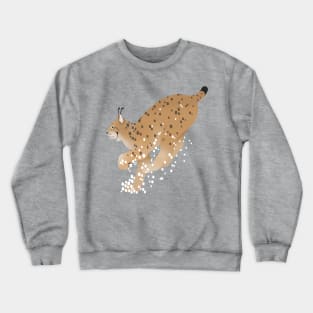 Eurasian lynx - Run Crewneck Sweatshirt